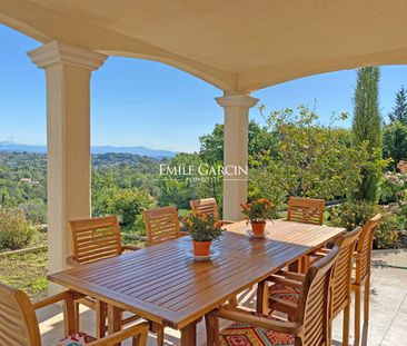 A louer, Valbonne, maison avec vue panoramique - Photo 1