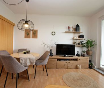 Möblierte 2-Raum-Wohnung im Birkenpark mit Balkon - Foto 1
