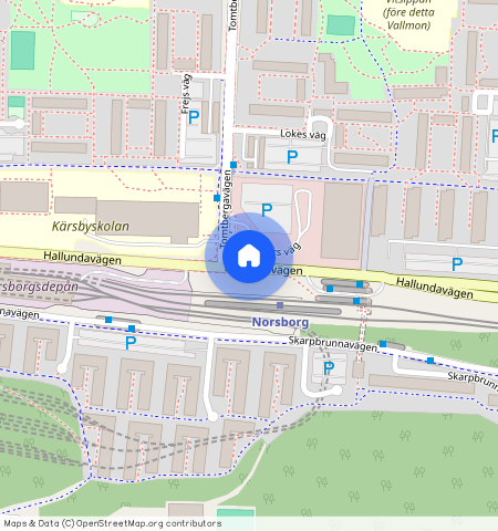 Alby berget, Norsborg