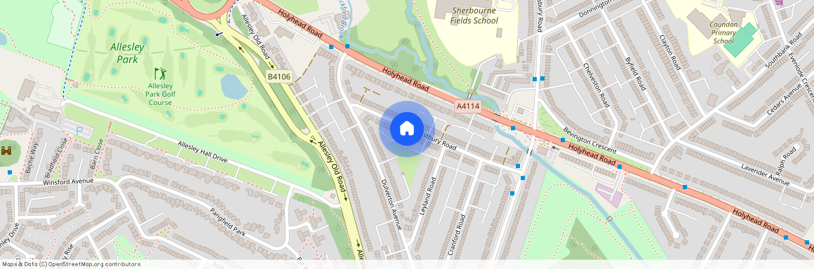 Westbury Road Coundon Coventry