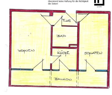 Aparte 2-Zimmer-Wohnung mit Balkon in KN-Wollmatingen - Photo 2