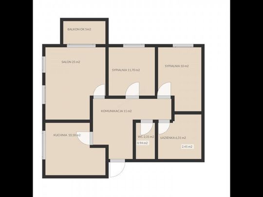 Mieszanie 3 pokoje w Józefosławiu - nowa cena! - Фото 1