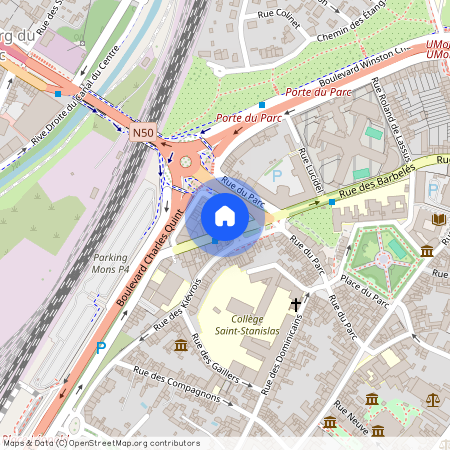 Rue Egmont 3.2/6, 7000, Mons