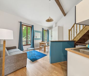 Studio avec 5m de hauteur et mezzanine – Bail civil – Métro Porte d... - Photo 5