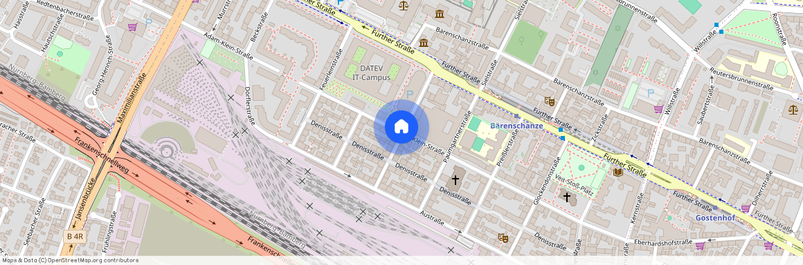 Adam-Klein-Straße, 90429 Nürnberg (Mittelfr) - Mitte