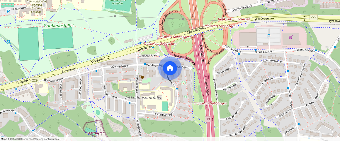 Lördagsvägen **, Hökarängen