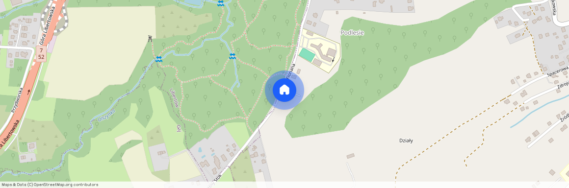 Świętego Floriana, Lusina, Świętego Floriana