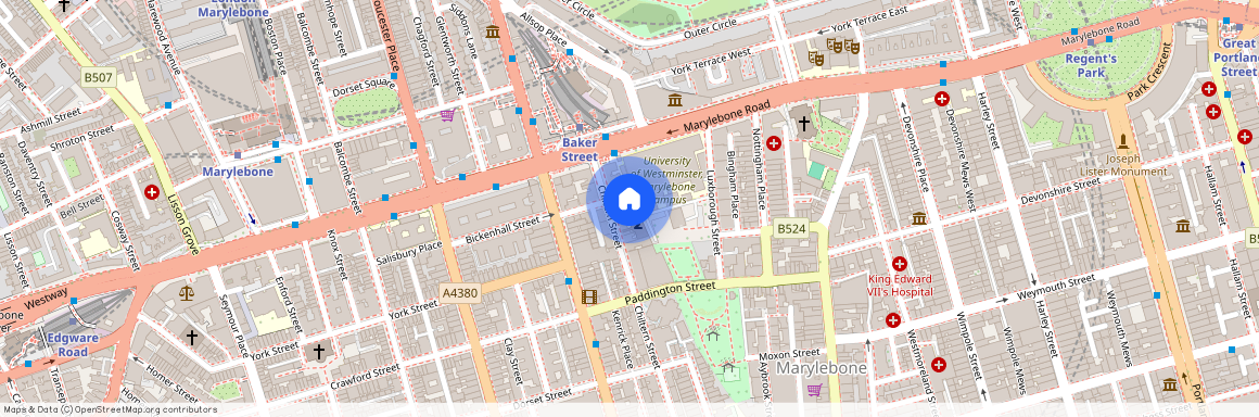 Romney Mews, London, W1U 5DT, United Kingdom