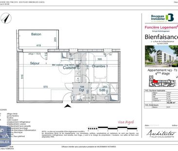 Location Appartement 2 pièces 52m² CAEN 14000 - Photo 2