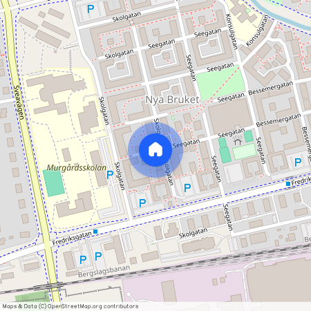 Nya Bruket, Sandviken, Gävleborg, Skolgatan 2 D