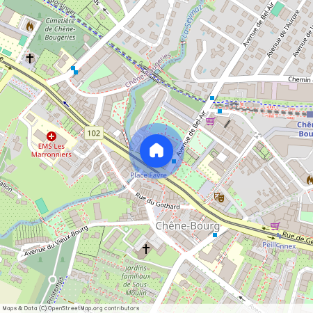 Avenue de Bel-Air 1, Genève