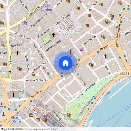 The Strand, Covent Garden WC2R