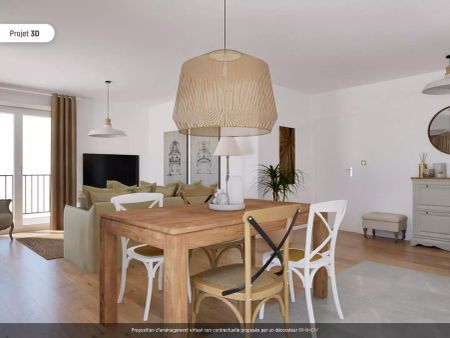 location Appartement T4 DE 81.2m² À COURBEVOIE - Photo 3