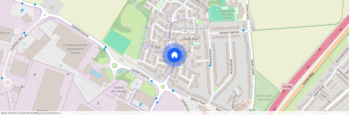 Campion Road, Hatfield, Hertfordshire, AL10 9FL