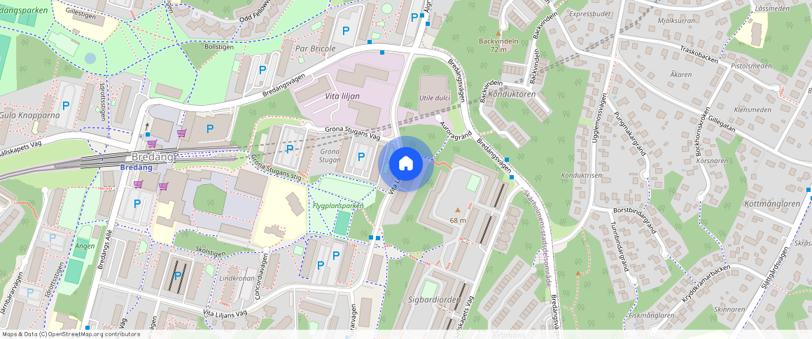 Vita Liljans Väg **, Bredäng