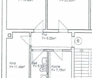 ** 3-Zimmer-Whg. mit Balkon und Tageslichtbad in ruhiger Wohnlage ** - Foto 3