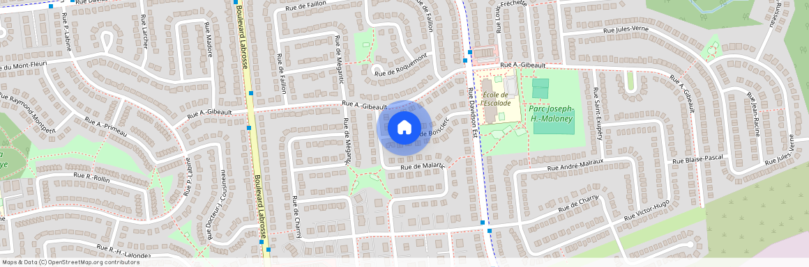 Rue de Malartic, Gatineau, Gatineau, Outaouais, J8R 2M2