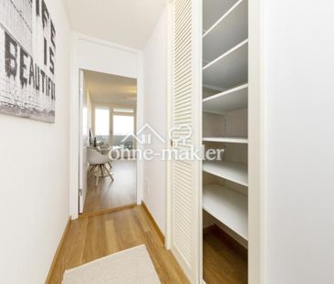Möblierte, Renovierte 1,5-Zimmer-Wohnung mit Weitblick über München - Foto 3