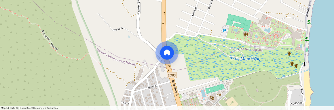 Λεωφόρος Μαραθώνος, 190 05 Νέα Μάκρη, Άγιος Παντελεήμονας (Μαραθώνας)