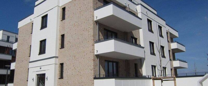 2-Raum-Wohnung mit EBK, Garten, Wasserblick, Erstbezug, Neubau mit Top Energieffizienzklasse - Foto 1