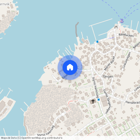 Båsenvägen, Styrsö