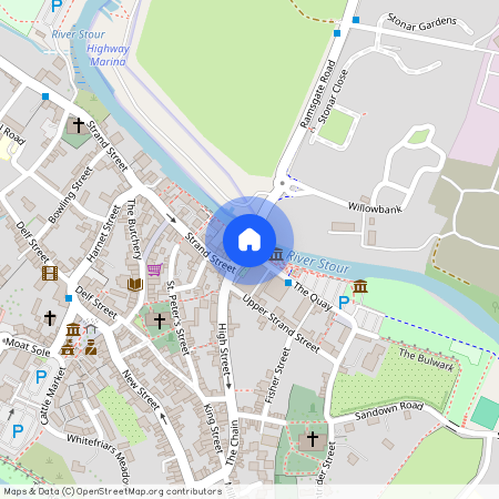 Fishermans Wharf, The Quay, Sandwich, Kent, CT13