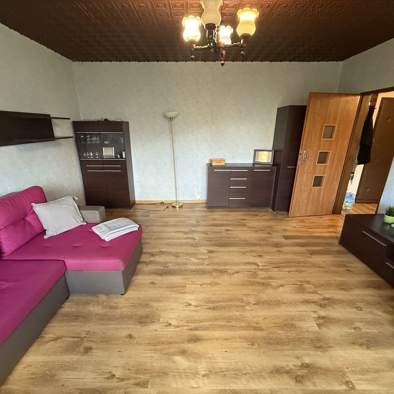 2 pok. os Słoneczne 49m2 balkon, parter - Zdjęcie 1