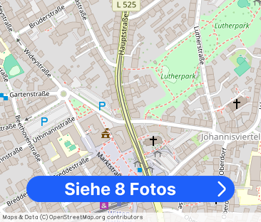 2,5 Zimmer – Balkon – renoviert – zentrale Lage direkt am Rathaus - Foto 1