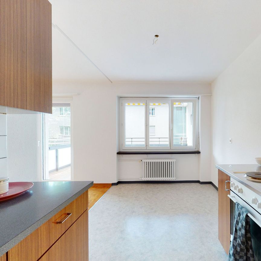 Behagliche Wohnung im Hochparterre und ruhiger Wohnlage - Photo 1