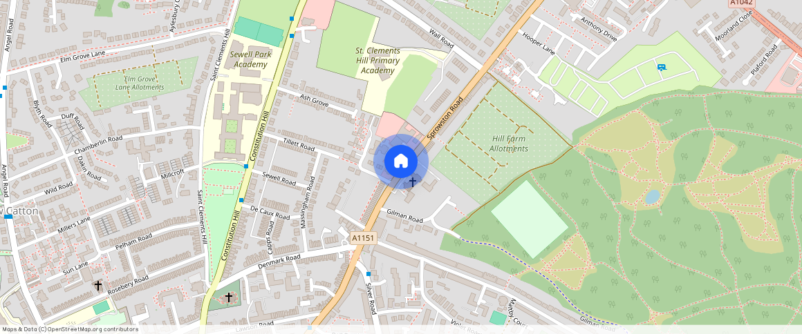 Sprowston Road, Norwich, Norfolk