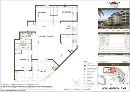Location Appartement 4 pièces 100m² FORT DE FRANCE 97200 - Photo 3