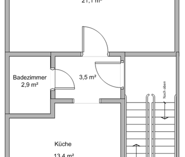 Frisch renovierte 1-Zimmer-Dachgeschosswohnung in 42275 Wuppertal - Photo 1