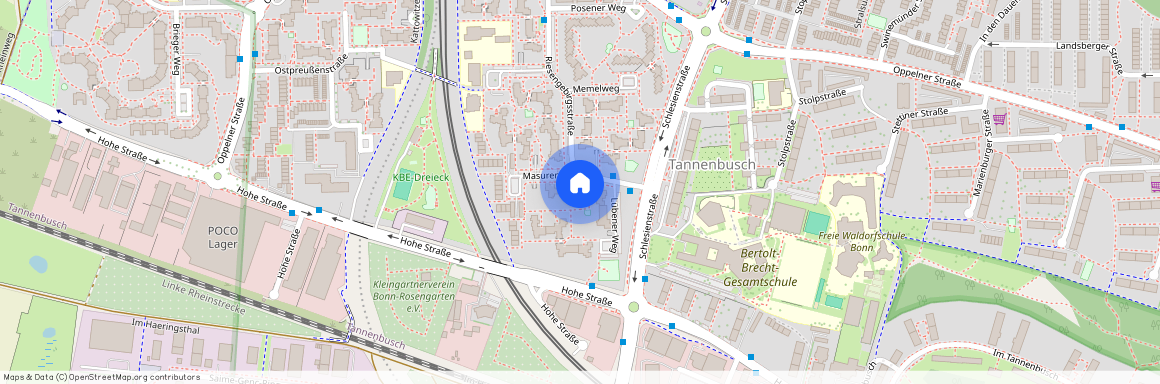 Riesengebirgsstr. 10, 53119 Bonn OT Tannenbusch