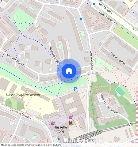 Enspännargatan **, Gård