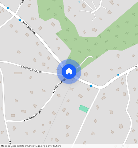 Kornknarrvägen, Tyresö
