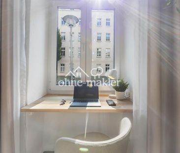 Voll möblierte 2-Zimmer-Altbauwohnung in Berlin Mitte - Photo 2