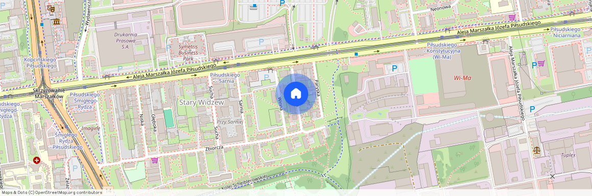 ul. Ruska, Stary Widzew, Widzew, Łódź, łódzkie