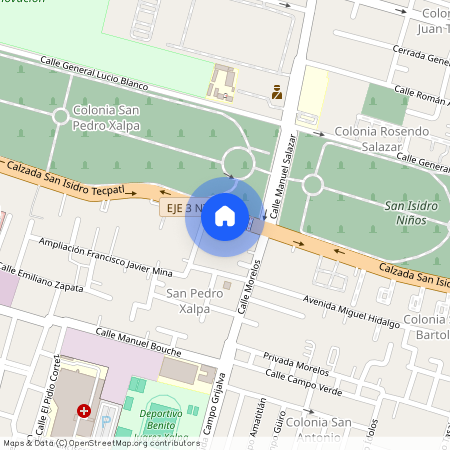 Av. San Isidro, 588, San Pedro Xalpa, Azcapotzalco, Ciudad De México, 02710