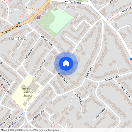 Riddings Lane, Hartford, Northwich, CW8