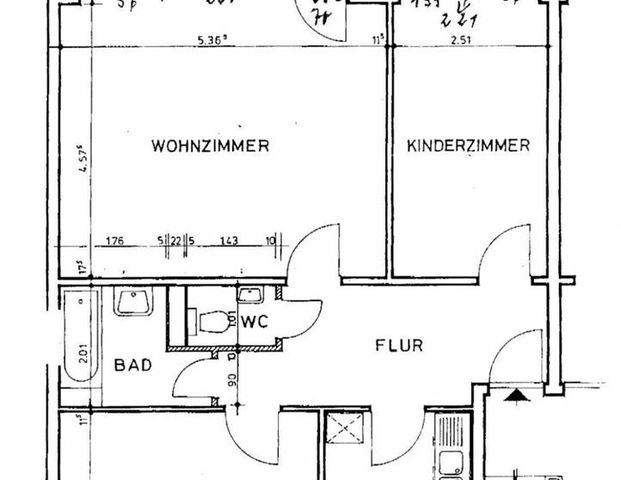 3- Zimmer-Wohnung - Foto 1
