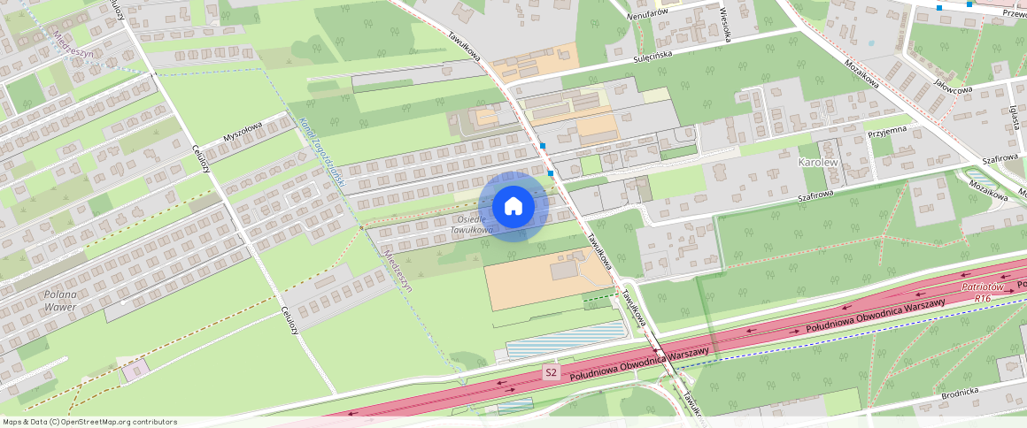 Warszawa Wawer, Tawułkowa