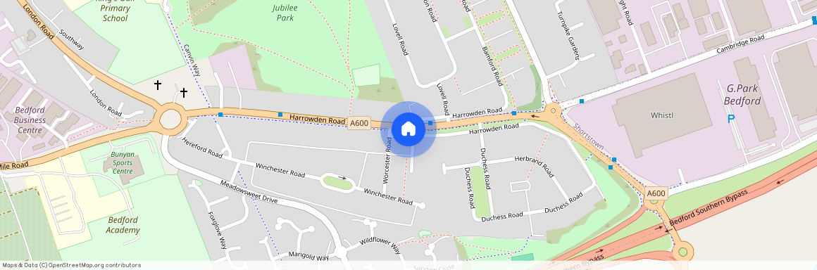 Harrowden Road, Bedford, MK42