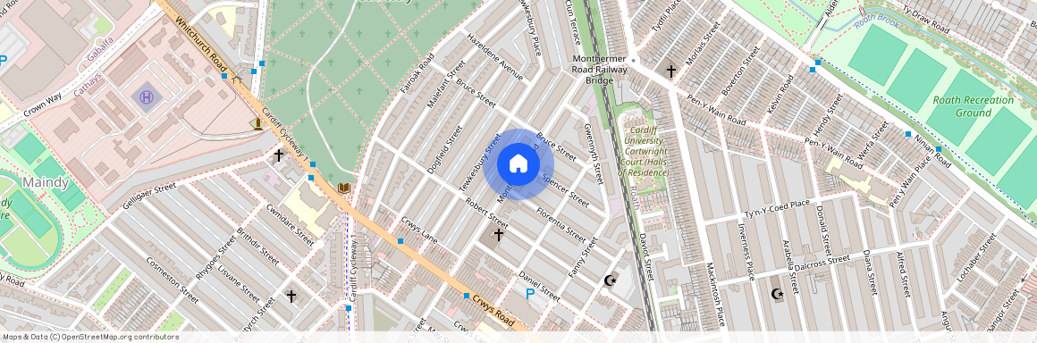 Cyprian house, Monthermer road CF24