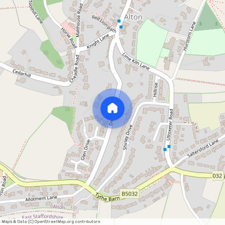 Dimble Lane, Alton, Stoke-On-Trent