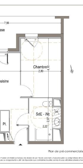 Location Appartement 2 pièces 37m² JUVIGNAC 34990 - Photo 2