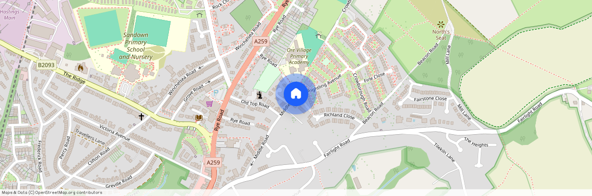 Middle Road, Hastings
