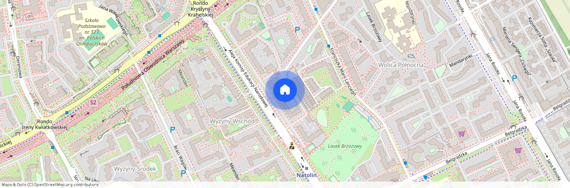Warszawa, Ursynów, Ursynów, Natolin, Aleja, Komisji, Edukacji, Narodowej