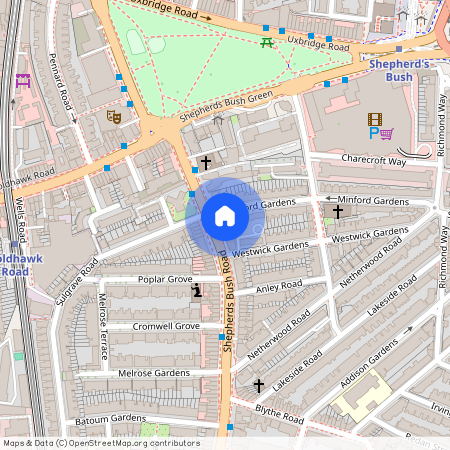 Charcroft Court, Minford Gardens, Brook Green, London, W14