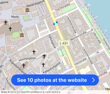 Ideal für Studenten: Gemütliche 1 Zimmer-Wohnung in Mainz-Altstadt,... - Photo 1