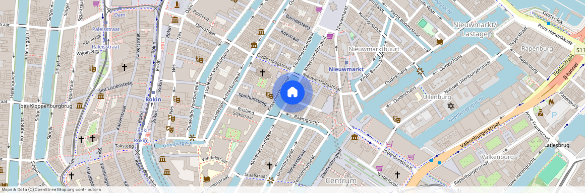 Kloveniersburgwal 53-1, Zuiderkerkbuurt, 1011JX, Amsterdam